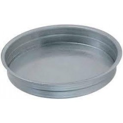 Galvanized plug for ventilation system outlet