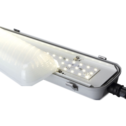 LED light fixture for range hood