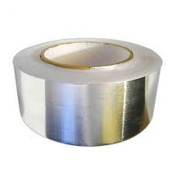 Roll of aluminum adhesive tape for HVAC systems / ventilation