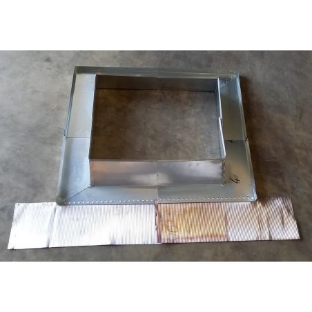 Roof inlets from D250 to D500 mm for commercial ventilation