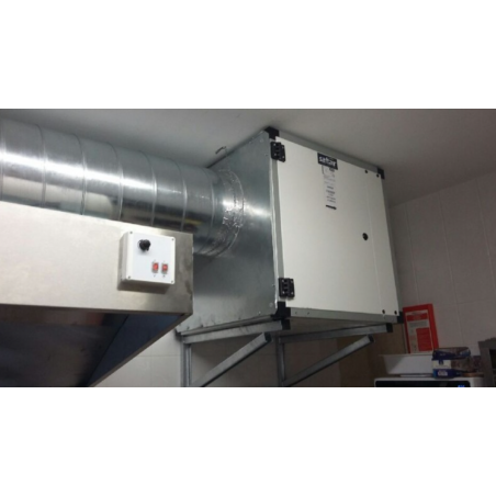 Caja del motor 10/10 con caja de carbón antiolor de 9 cartuchos