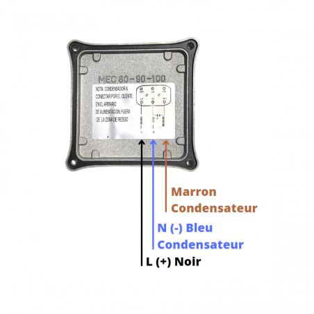 400° 9/9 3600m3/h motor para campanas de restaurante