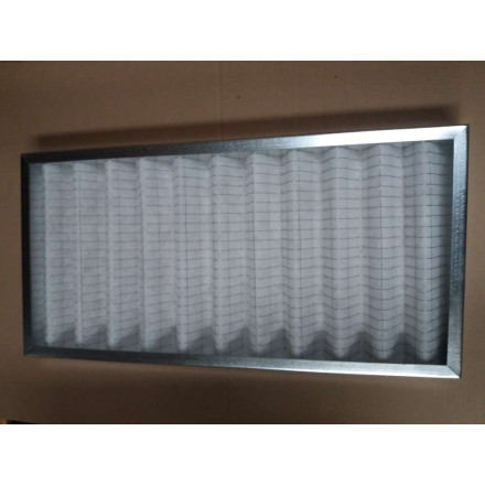 G4 filter with frame for activated carbon filter housing: L610 x D305 x H45 mm