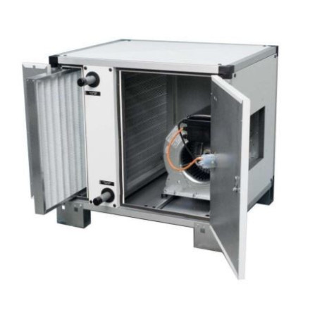 Filtro G4 com moldura para caixa de carvão ativado L610 x P610 x A45mm