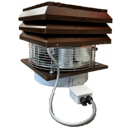 Extractor de tejado 230V 2500m3/h - Cocción a leña