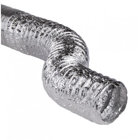 flexible aluminum duct for a mechanical ventilation system
