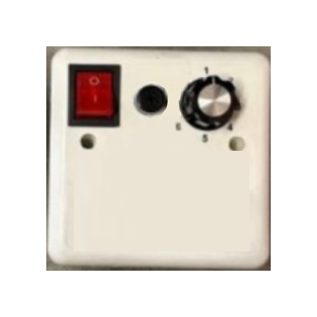 Campana de acero inoxidable, Extractor de tejado, Regulador de intensidad de 220 V