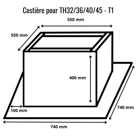 Tapa para extractor de tejado