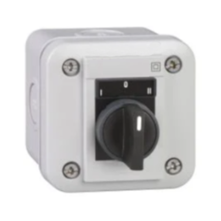 2-speed start button for a professional ventilation motor