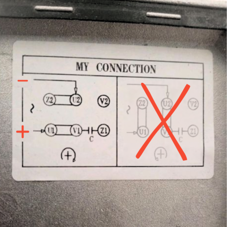 Caja con motor conforme a la norma de extracción de humos a 400 °/2H