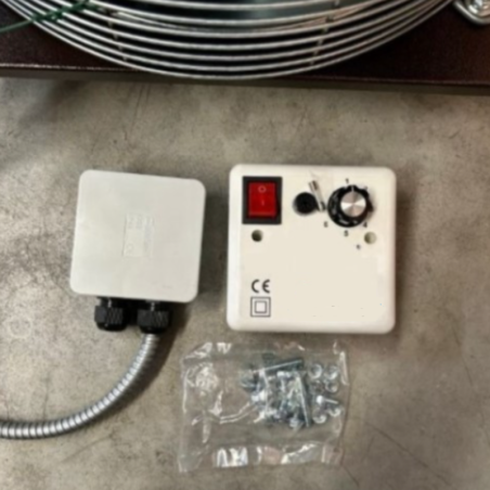 Extractor de tejado 230V 2500m3/h - Cocción a leña
