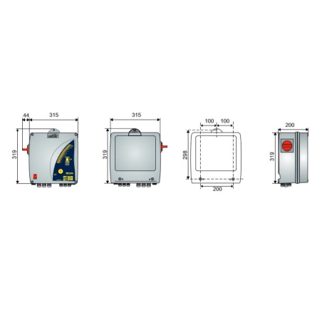 "Comfort" 2-Speed Smoke Exhaust Relay Control Box