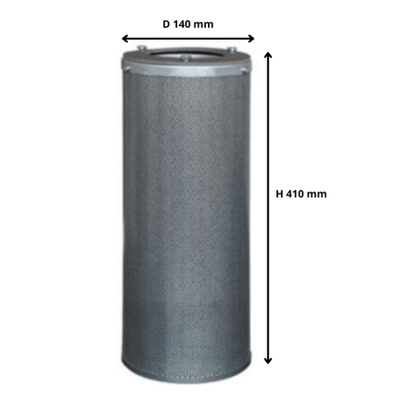 Activated Carbon Cartridge for Odor-Control Unit