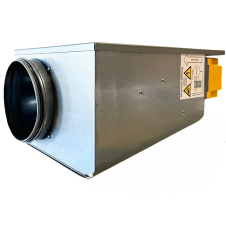 Caja de tratamiento de aire extraplana 500m3/h 230V