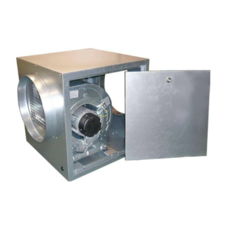Caja de extracción con motor 7/7 1500m3/h
