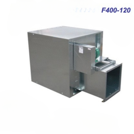 Caja motorizada 2500/4500 m3/h 400° extracción de humos