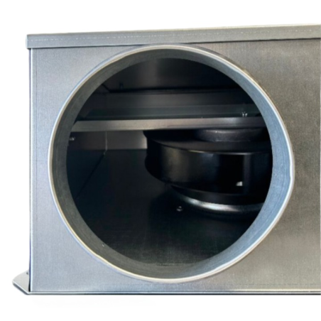 Caja de tratamiento de aire extraplana 500m3/h 230V