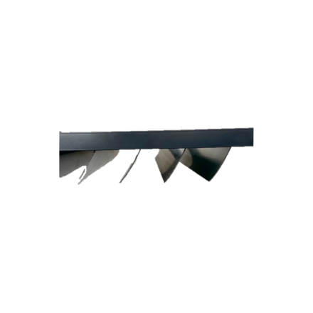 Front-facing outlet shutter