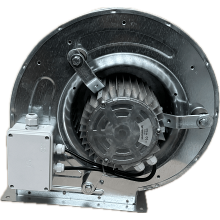 Centrifugal Fan DD 9/7, 3-speed, for mechanical ventilation or heating