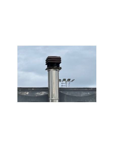 Campana de acero inoxidable, Extractor de tejado, Regulador de intensidad de 220 V