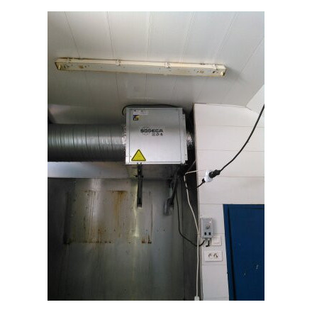Caja de extracción PREMIUM con motor 9/9 3500m3/h