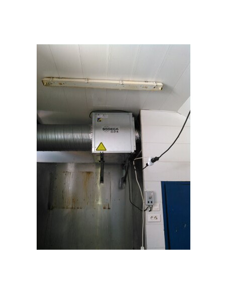 Caja de extracción PREMIUM con motor 9/9 3500m3/h