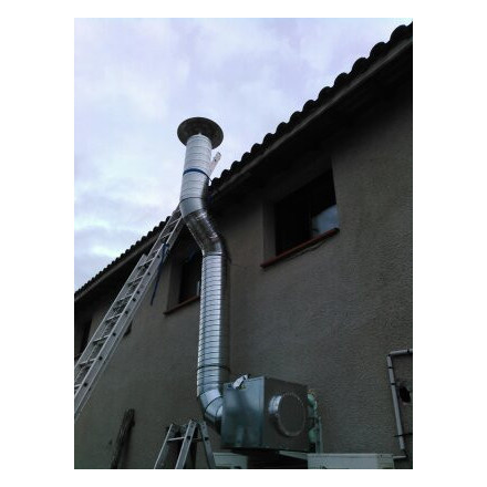 Unidad de extracción con motor 10/10 4000m3/h