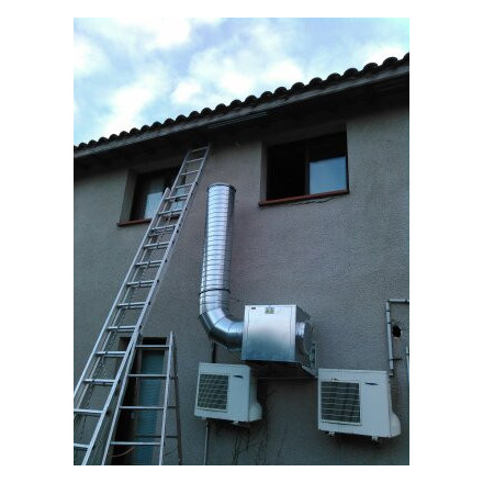 10/10 Enclosure, 3,500 m³/h, Insulated and Soundproofed