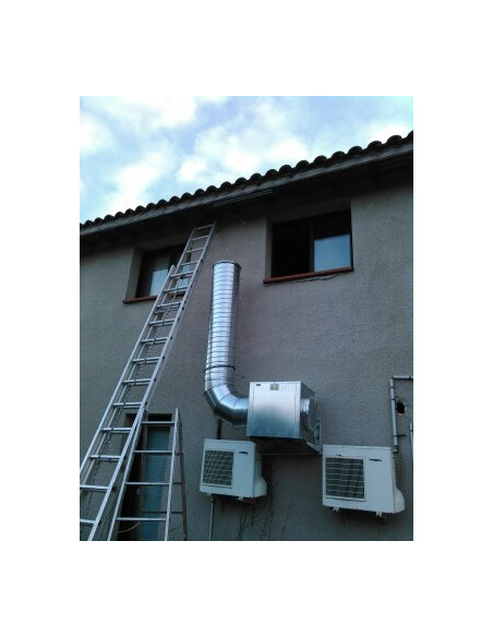 10/10 Enclosure, 3,500 m³/h, Insulated and Soundproofed