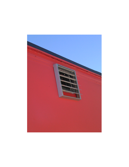 Front-facing outlet shutter