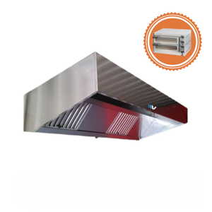 Campana para horno de pizza de acero inoxidable con tapa grande