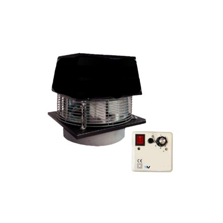 Extractor de tejado 230V 2500m3/h - Cocción a leña