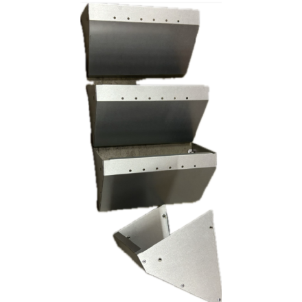 Kit deflector vertical TH - extractor de tejado
