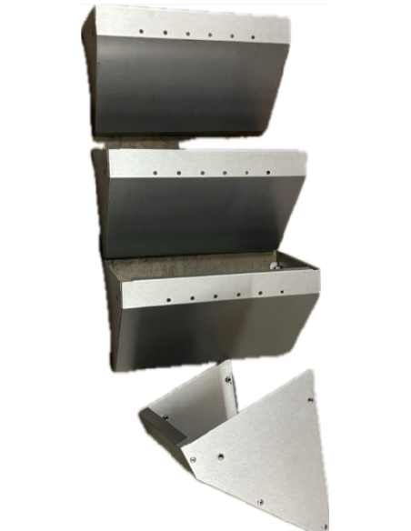 Kit deflector vertical TH - extractor de tejado