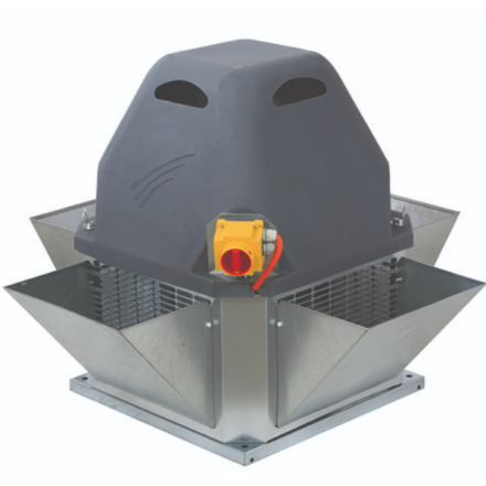 Extractor de tejado VENTILECO T45 230v 5200 m3/h extracción de humos