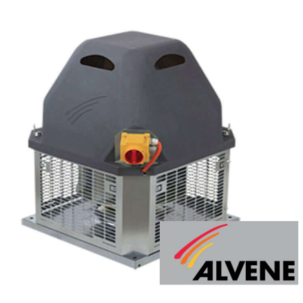 Extractor de tejado VENTILECO T45 230v 5200 m3/h extracción de humos