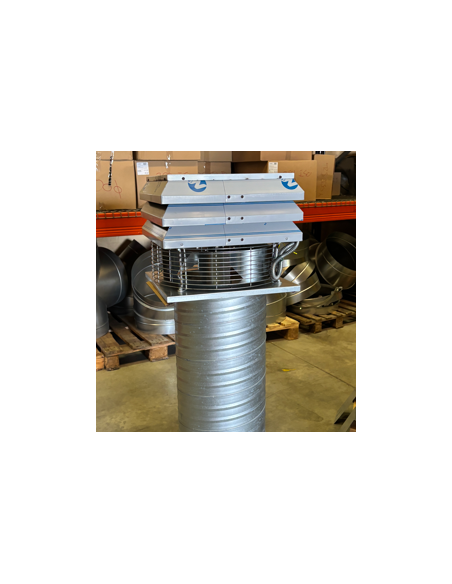 Extractor de tejado 230V 2500m3/h - Cocción a leña