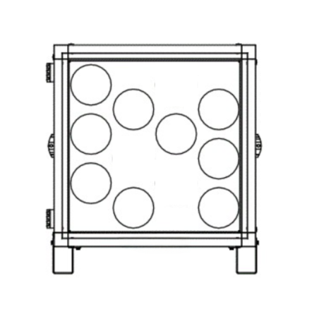 Caja con 12 cartuchos de carbón antiolor