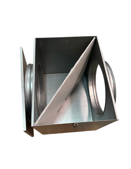 Filtro G4 com estrutura para caixa de carvão ativado L610 x P305 x A45mm