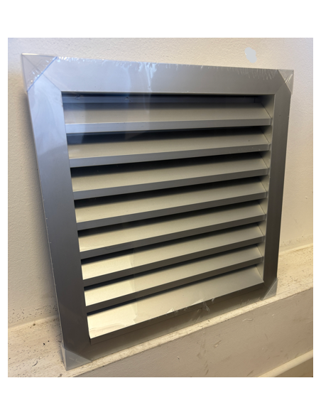 Square aluminum outdoor grill