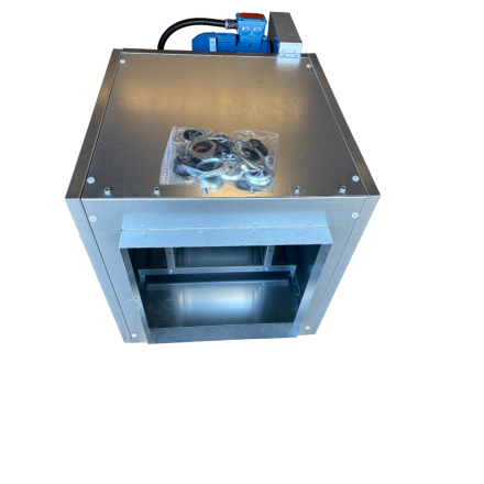 Caja motorizada 2500/4500 m3/h 400° extracción de humos