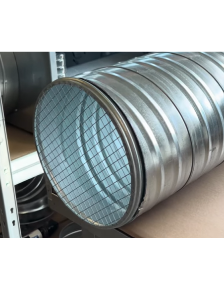 Tapón de salida horizontal para red de ventilación profesional
