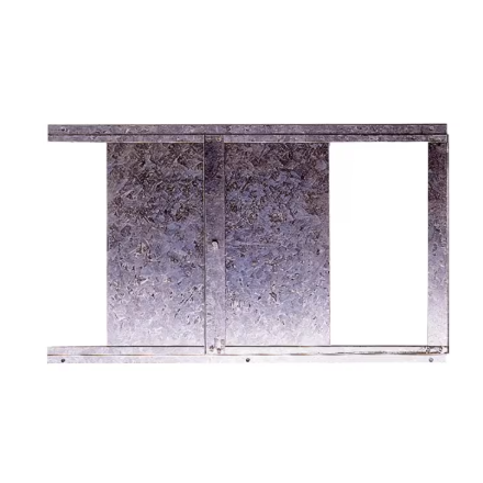 Tapón de acero galvanizado para red de ventilación profesional