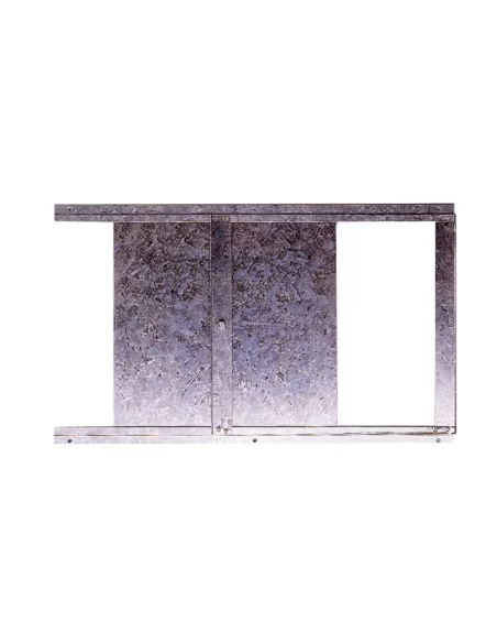Tapón de acero galvanizado para red de ventilación profesional