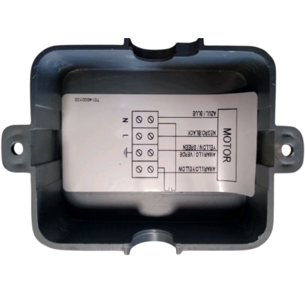 Motor turbina DDM 9/7 2900m3/h para campana industrial