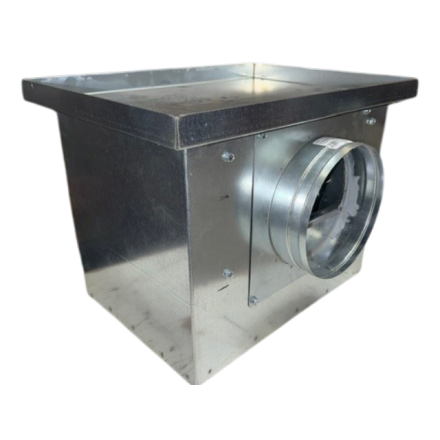 Caixa motorizada ultra compacta insonorizada com variador 200-700 m³/h 220V VMC Exaustor