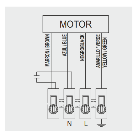 Motor turbina VENTILECO 1500m3/h DD 7/7 para campanas profesionales - En Stock