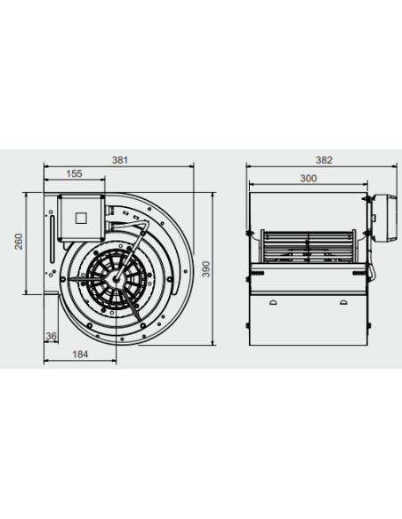 Motor DD 9/9 – 3400 m³/h | Potente y precio bajo