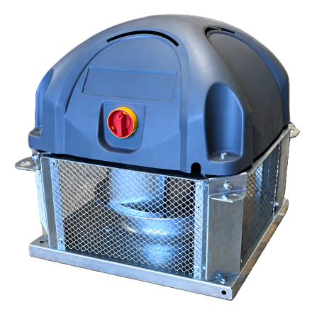 Extractor de tejado T50-TRI 7500 m3/h 400°/2h