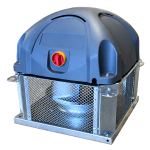 Extractor de tejado T4048-TRI 2 velocidades 2000/4200 m3/h 400°/2h evacuación de humos